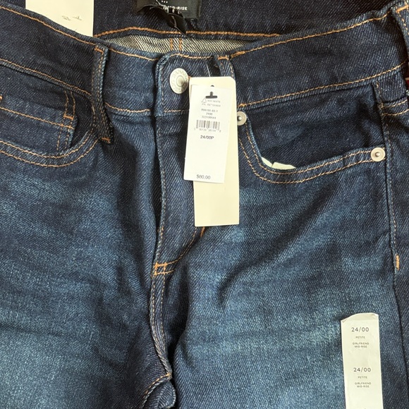 Banana Republic Girlfriend Mid Rise Jeans- Authentic Tinted - Picture 7 of 7